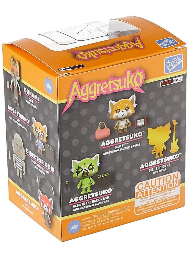 Aggretsuko Action Vinyls Window Box (12 Figures)