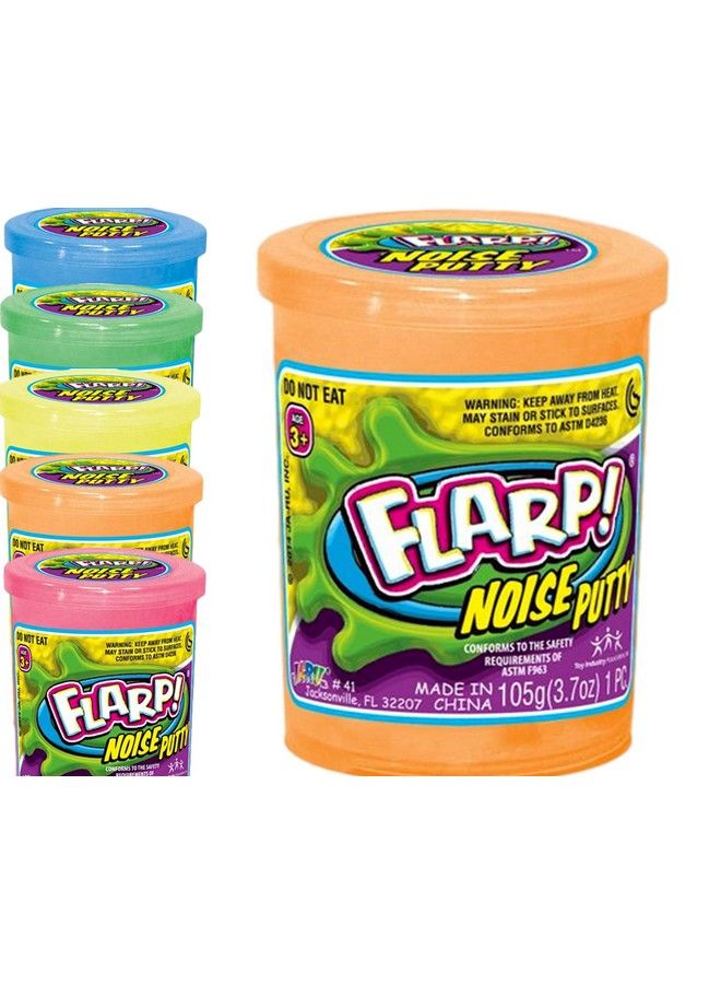 Flarp Noise Putty Scented (1 Unit Assorted) By Jaru. Squishy Sensory Toys For Easter, Autism Stress Toy, Great Party Favors Fidget Toy For Kids And Adults Boys & Girls. Plus 1 Bouncy Ball 100411P