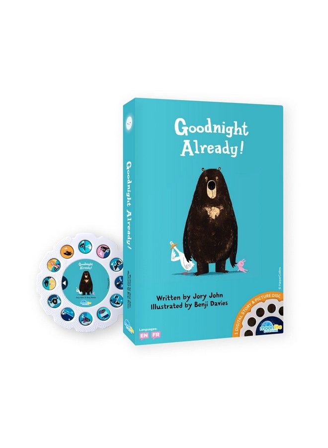 Storytime Goodnight Already Storybook Reel, A Magical Way To Read Together, Digital Story For Projector, Fun Sound Effects, Toddler Early Learning Toys Gifts For Kids Ages 12 Months And Up