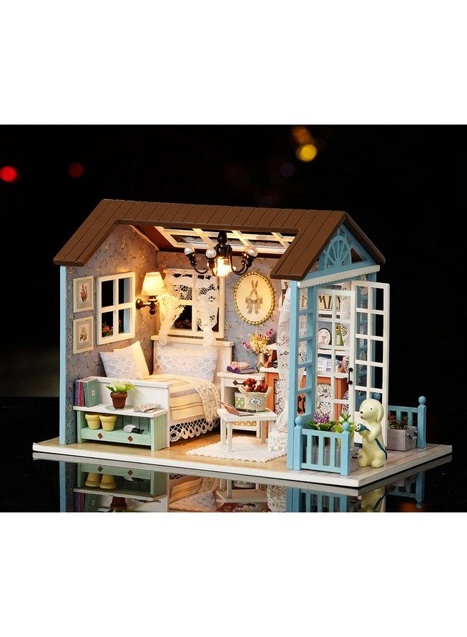 Diy Miniature Dollhouse Kit With Music Box Rylai 3D Puzzle Challenge For Adult Kids Xmas Gifts Z007