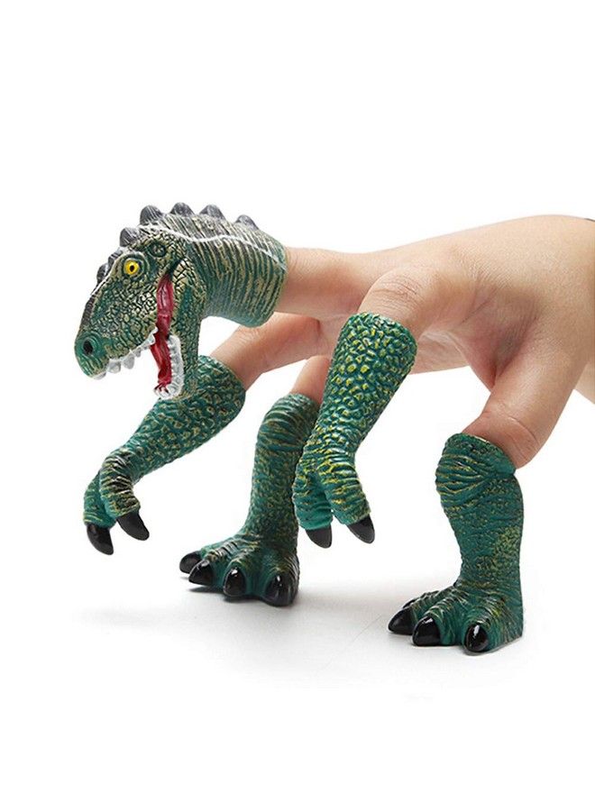 Dinosaur Finger Hand Puppet Hand Dino Trex Puppets Animal Raptor Finger Toys For Kids