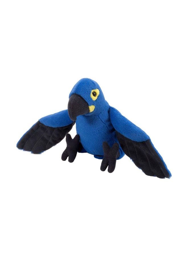 Stuffed Hyacinth Macaw Figure 10865 8inch