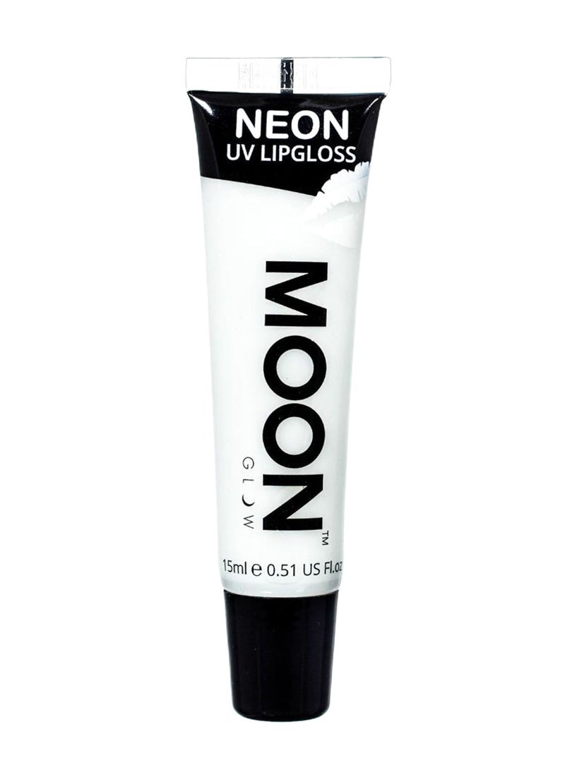 Blacklight Neon UV Lip Gloss Vanilla White