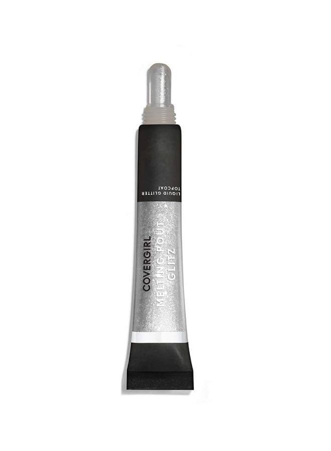 Melting Pout Glitz Liquid Glitter Topcoat Double Platinum