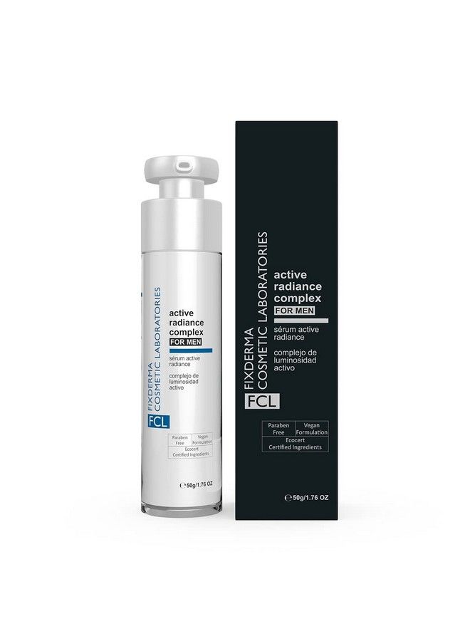 Fcl Active Radiance Complex Serum For Men Prevents Ageing Uneven Skin Tone Skin Brightening Daynight Serum For Men Provides Hydration Treats Dark Spots & Melasma 50Gm.