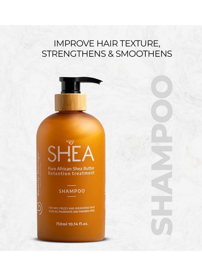 Pure African Shea Butter Retention Treatment Shampoo 750Ml