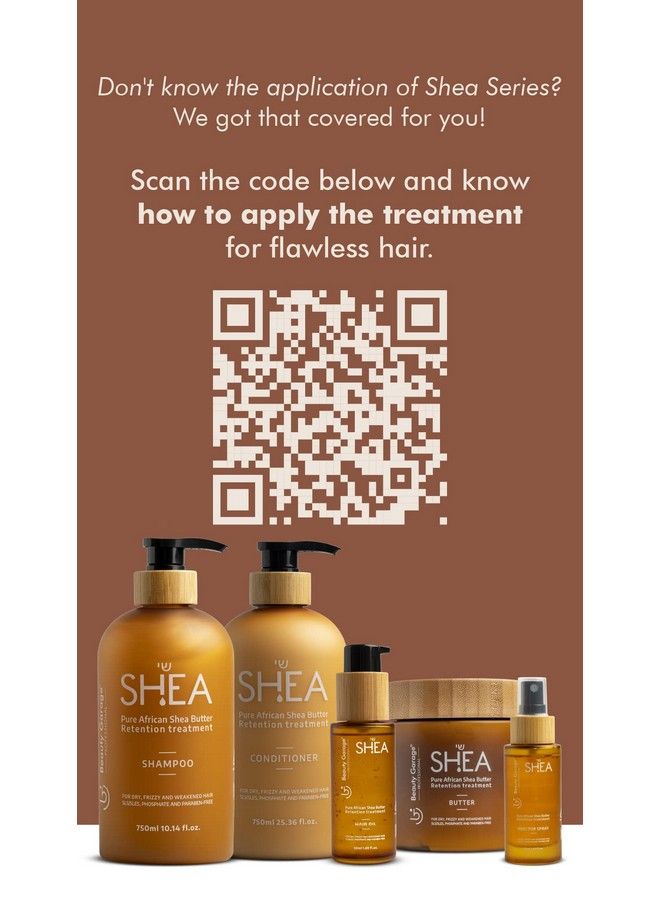 Pure African Shea Butter Retention Treatment Shampoo 750Ml