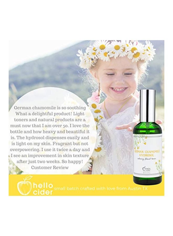 German Chamomile Hydrosol Calming Floral Face Toner 88.7ml