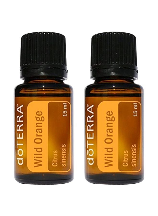 2-Piece Citrus Sinensis Oil -  Wild Orange 15ml