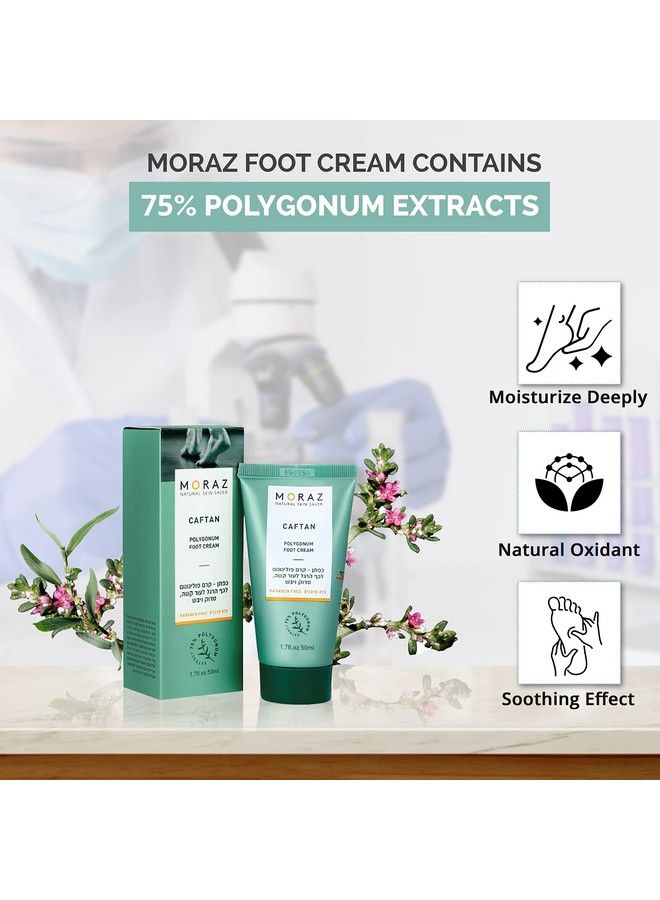 Herbal Foot Cream For Dry Cracked Heels Suitable For Everyone From Toddlers To Adults | Best Foot Cream For Rough & Calloused Feet Treatment | Moisturizing With Delightful Scent | 3.4 Fl. Oz
