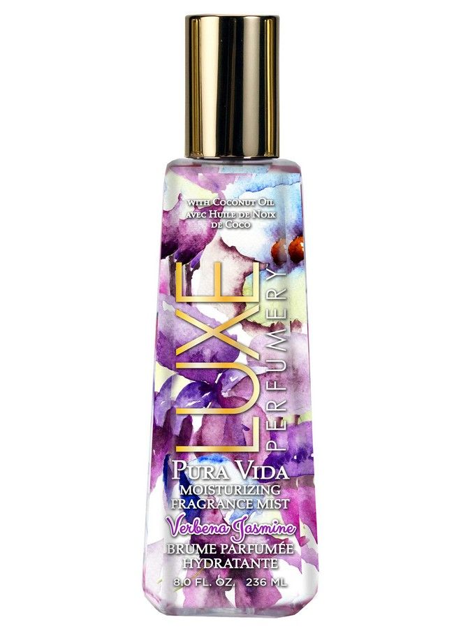 Pura Vida Verbena Jasmine Moisturizing Fragrance Mist 8 Fl Oz