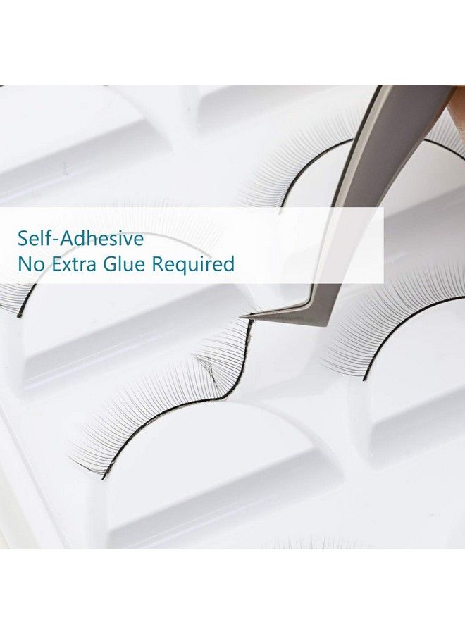 Obeya 25 Pairs Practice Lashes For Lash Extensions On Mannequin Head Or Make Own Lashes Training Lashes Mimic Natural Lashes Self Adhesive 8Mm Practice Eyelash Strips Gift 10 Pairs Lash Mapping