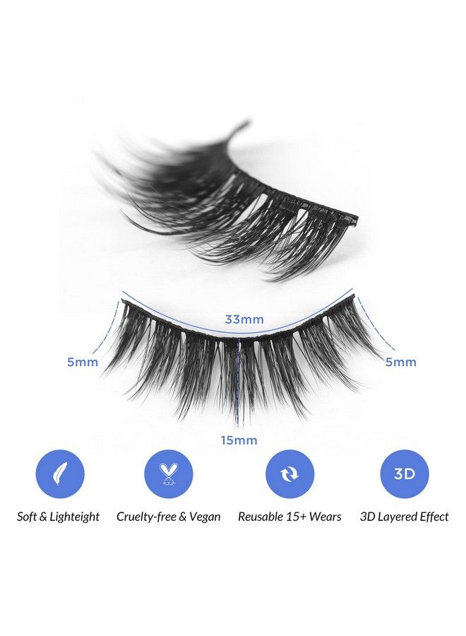 Lashes Natural Look False Eyelashes Bepholan Fake Eyelashes 3D Super Fluffy False Lashes Black Band Wispy Lashes 3Pack Faux Mink Lashesxmz213