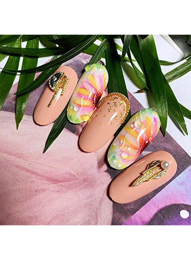 8Ml/Bottle Water Droplet Nails Gel Nail Polish Soak Off Uv Led Nail Gel Polish Nail Art Design (B)