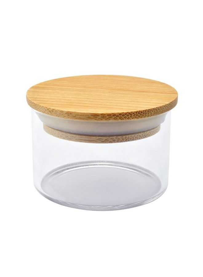 Acrylic Liquid Powder Glass Dappen Dish Glass Cup W Lock Bamboo Cap Lid Bowl For Acrylic Nail Art Kit Hjnapb026