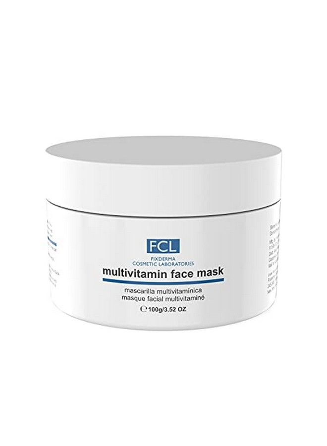 Multivitamin Face Mask Enriched With Vitamins ; Improves Skin Texture & Dullness; Nourishing Face Mask ; Youthful Glowing Skin; Paraben And Sulphate Free 100G