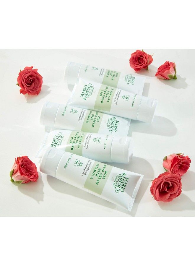 Rose Hand Cream With Vitamin E 3 Oz