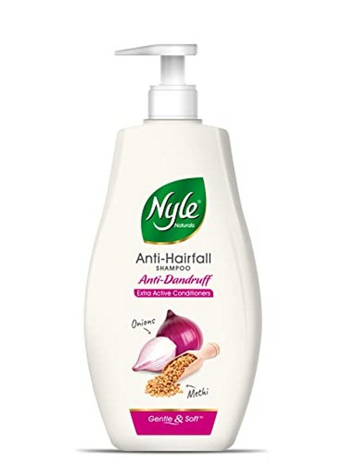 Naturals Anti Dandruff 2 In1 Shampoo With Active Conditioner With Onion And Methi Gentle And Soft Shampoo Ph Balanced And Paraben Free For Men And Women 800Ml