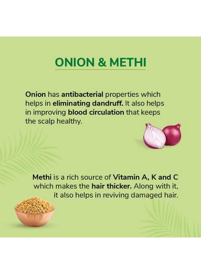 Naturals Anti Dandruff 2 In1 Shampoo With Active Conditioner With Onion And Methi Gentle And Soft Shampoo Ph Balanced And Paraben Free For Men And Women 800Ml