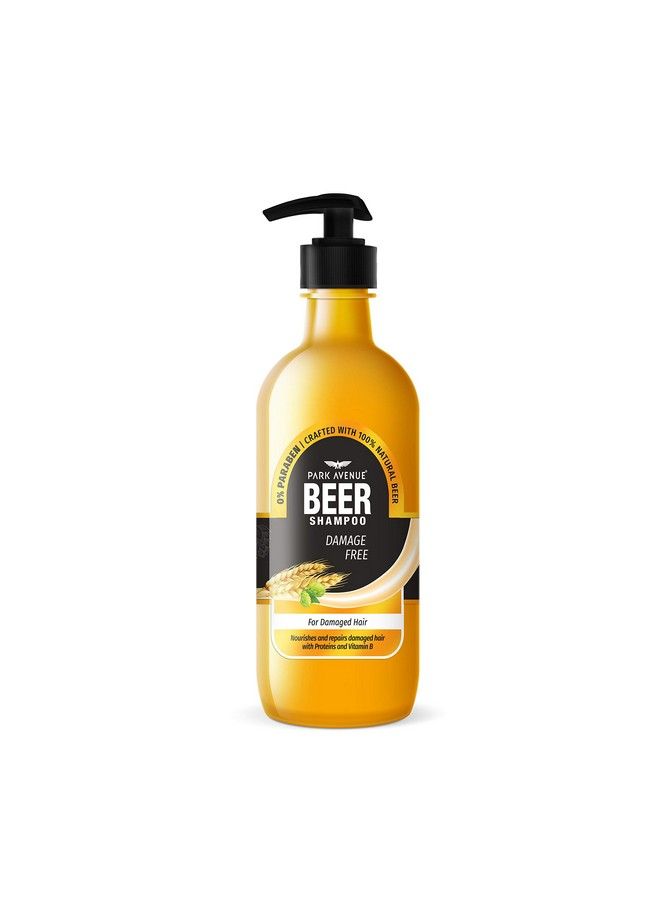 Beer Shampoo For Damage Free Hair With Hops Barley Proteins And Vit. B 650Ml