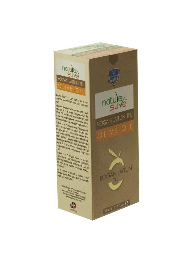 Rogan Jaitun Tail (Olive Oil) For Skin Hair And Nails 3 Packs (110Ml Each)