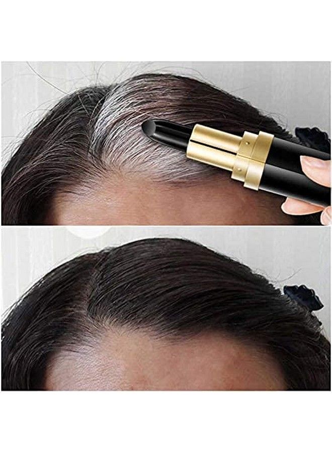 Lamilee Hair Color Dye Pencil For Roots Onetime Hair Dye Pencil Instant Brown Root Coverage Hair Color Pencil Temporary Brown Hair Colour Pencil 3.8G Brown
