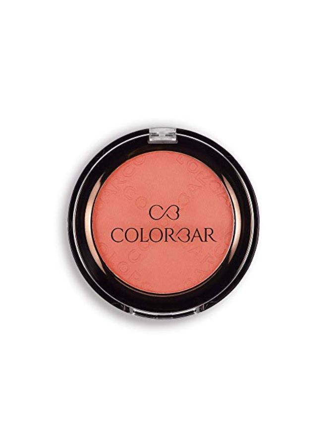 Colorbar Cheekillusion Blush, Coral Craving | Lightweight, silky texture | Highly-buildable and blendable | Powder blush| Suitable for all skin types