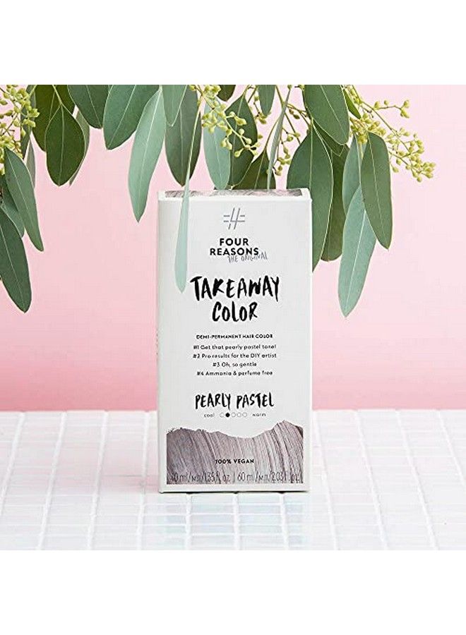 Original Takeaway Color Pearly Pastel 9.12 Light Pearl Ash Blonde Demipermanent Hair Color Ammoniafree And Fragrancefree Hair Dye 100% Vegan & Cruelty Free