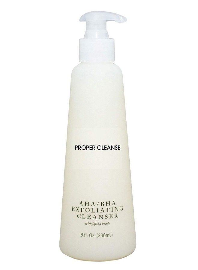 Proper Cleanse Aha/Bha Exfoliating Cleanser With Jojoba Oil 8 Oz