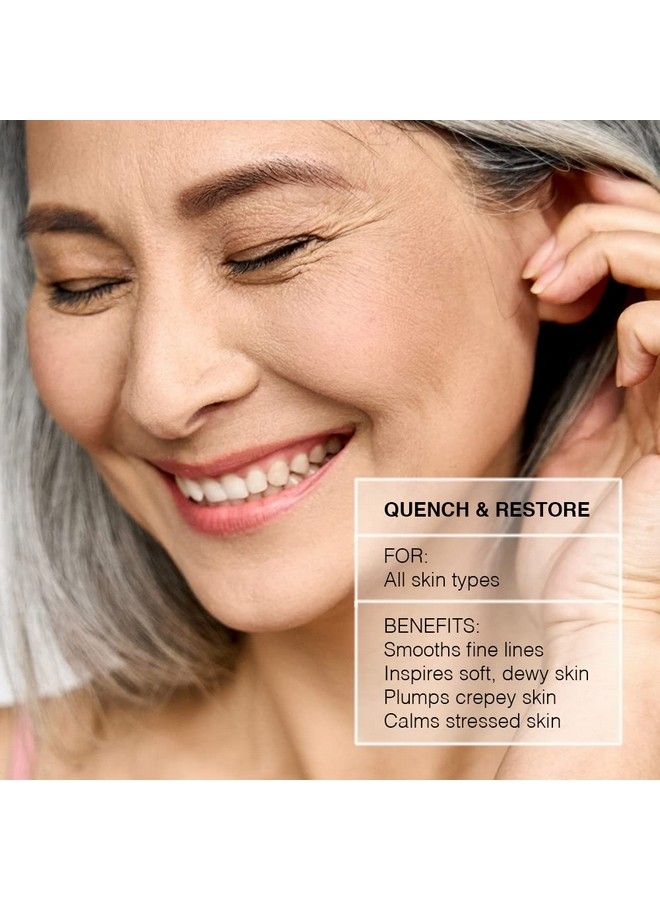 Md Complete Quench & Restore Advanced Hyaluronic Acid Treatment For Plumping And Firming On Face Hands And Body With Hyaluronic Acid Peptides Niacinamide And Lactic Acid Lavender Scent 1.0 Fl. Oz