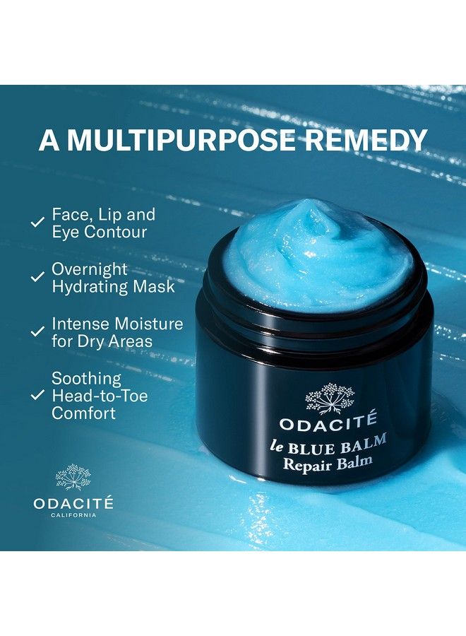 Skin Care Face Moisturizer Leblue Balm Repair Balm Blue Chamomile & Shea Butter Multipurpose Antiaging For Soft Healthy & Nourished Skin Mature Dry Or Sensitive Skin