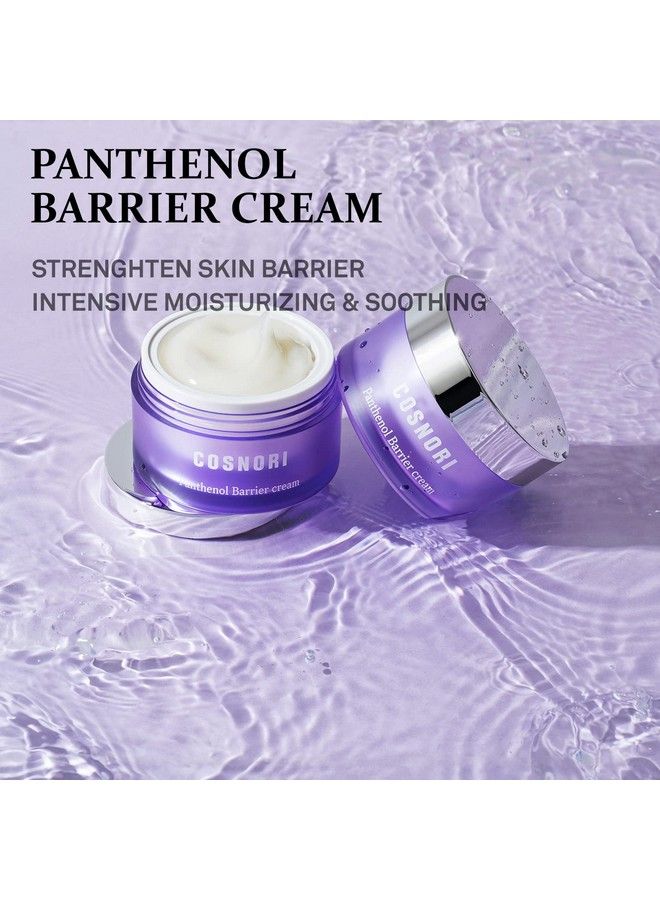 Panthenol Barrier Cream Strengthening Skin Barrier Face Moisturizer With Panthenol And Kakadu Plum Extract Calming And Hydrating For Damaged Skin Irritation Free Formula 1.69 Oz.