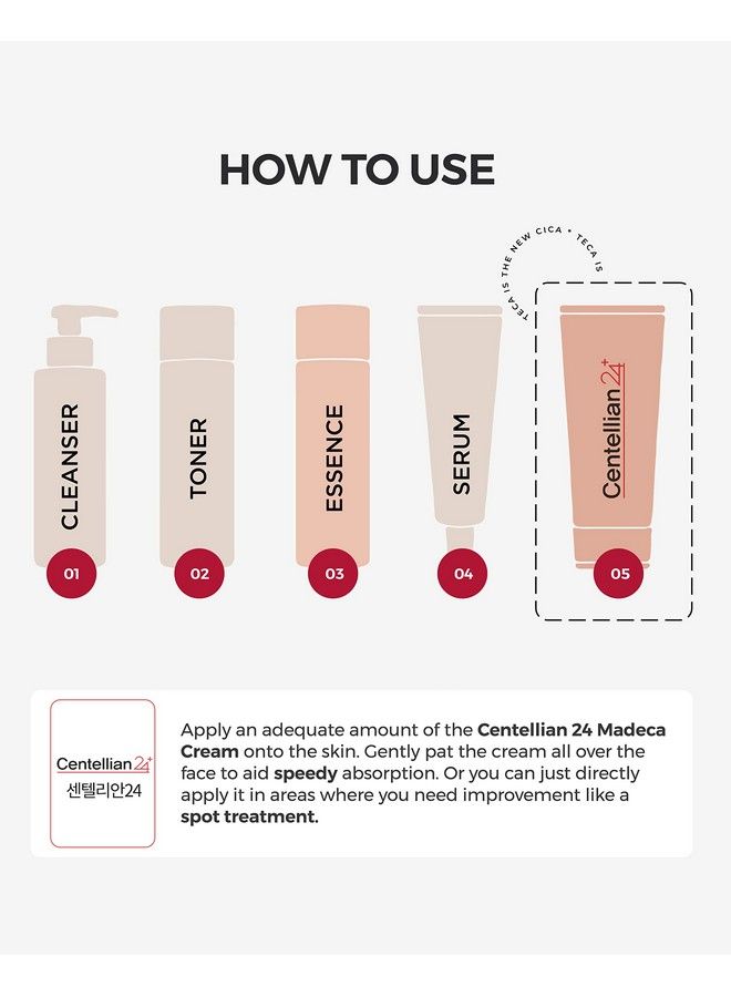 The Cream Season 6 (50 Ml/1.69 Fl Oz) Korean Skin Care Wrinkle Cream/Moisturizer For Deep Moisturization Soothing/Calming And Even Tone. Teca Centella Asiatica