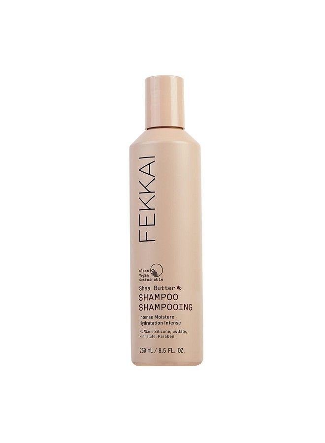 Shea Butter Intense Moisture Shampoo 8.5 Oz Provides Extreme Hydration Tames Frizz & Repairs Split Ends Salon Grade Ewg Compliant Vegan & Cruelty Free