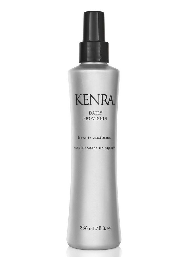 Kenra Daily Provision Leavein Conditioner | Hydrates Detangles & Adds Shine | Tames Frizz & Flyaways | Thermal Protection | Helps Risist Humidity | All Hair Types | 8 Fl. Oz