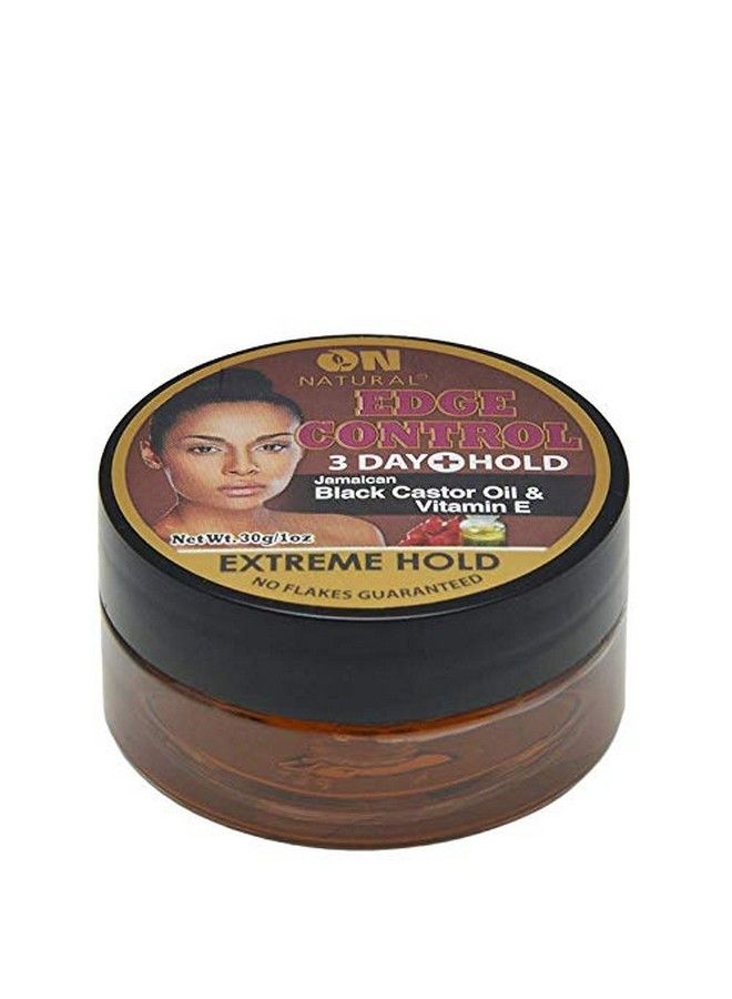 Edge Control Extreme Holdjamaican Black Castor Oil And Vitamin E 1Oz (1Oz)