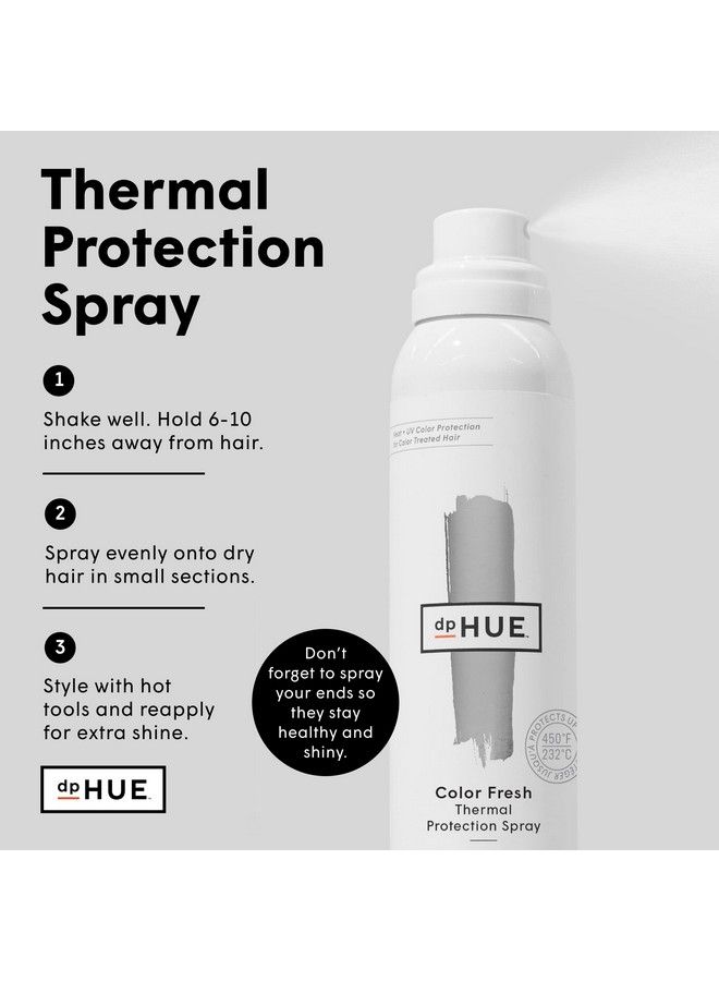 Color Fresh Thermal Protection Spray 5 Oz Protects Hair From High Heat Fights Frizz & Adds Shine For All Hair Types Color Safe