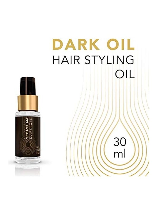 Dark Oil Hair Styling Oil Clear 30ml