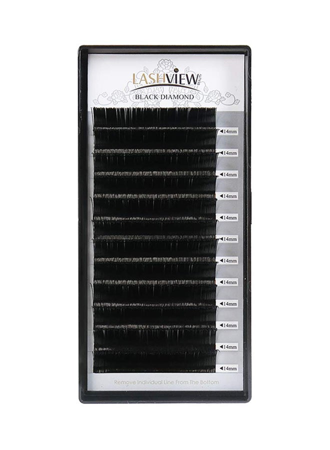 Ellipse Flat Eyelash Extension Black