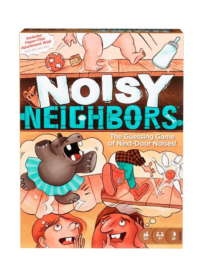 Noisy Neighbors Board Game GFM60 4 Players