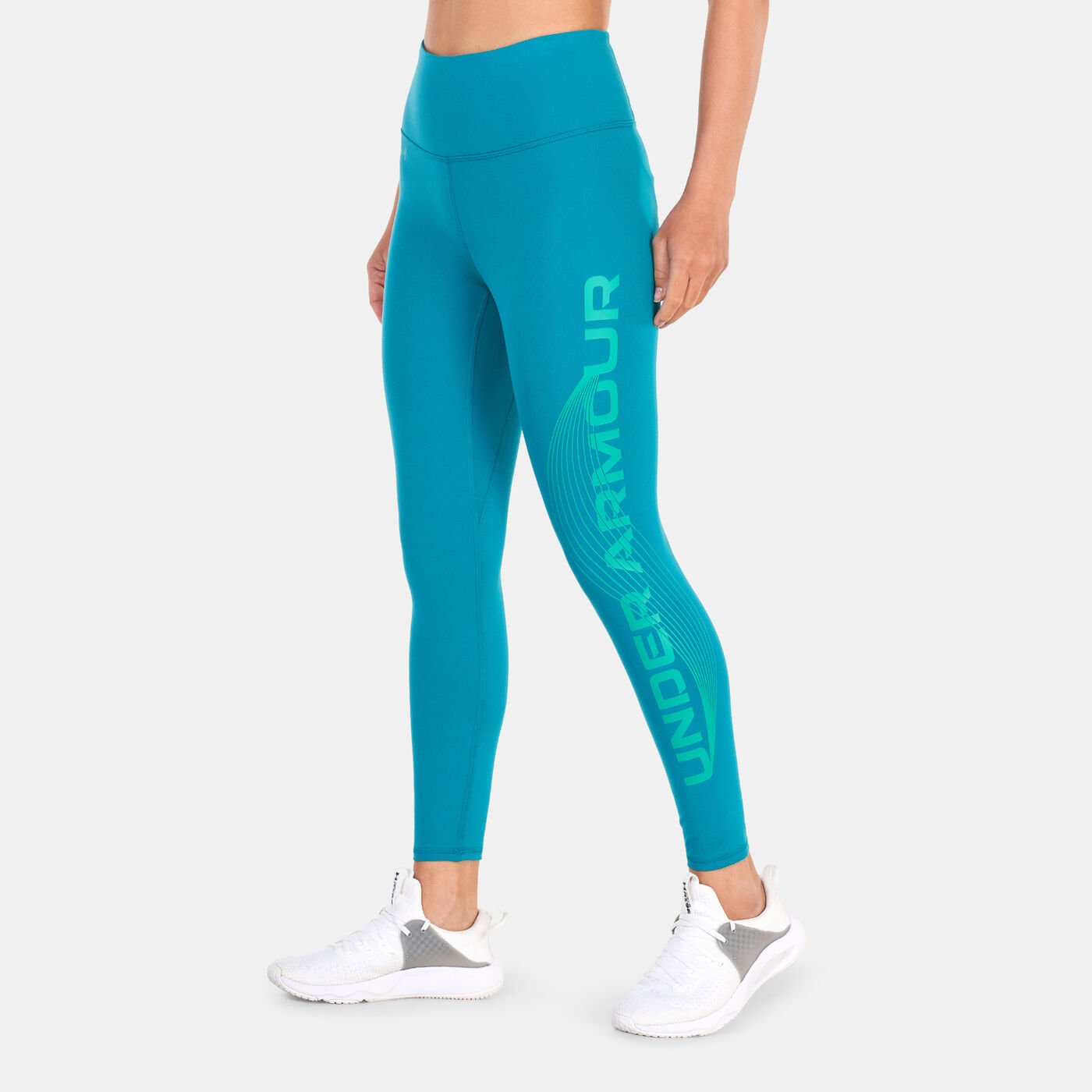 Women's UA Motion Branded Training Ankle Leggings