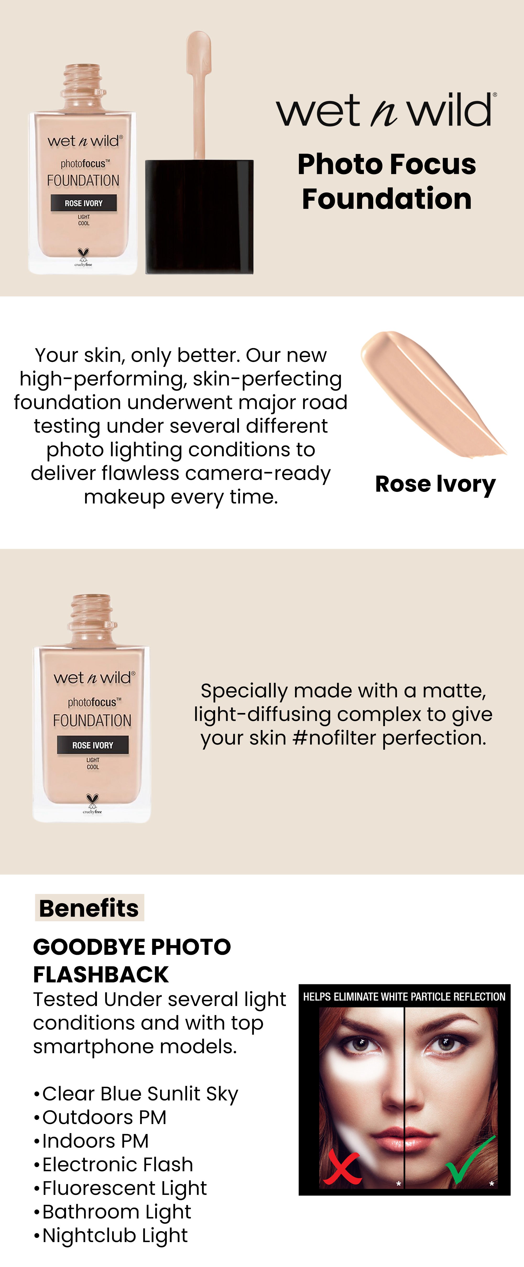 Photo Focus Foundation Pink