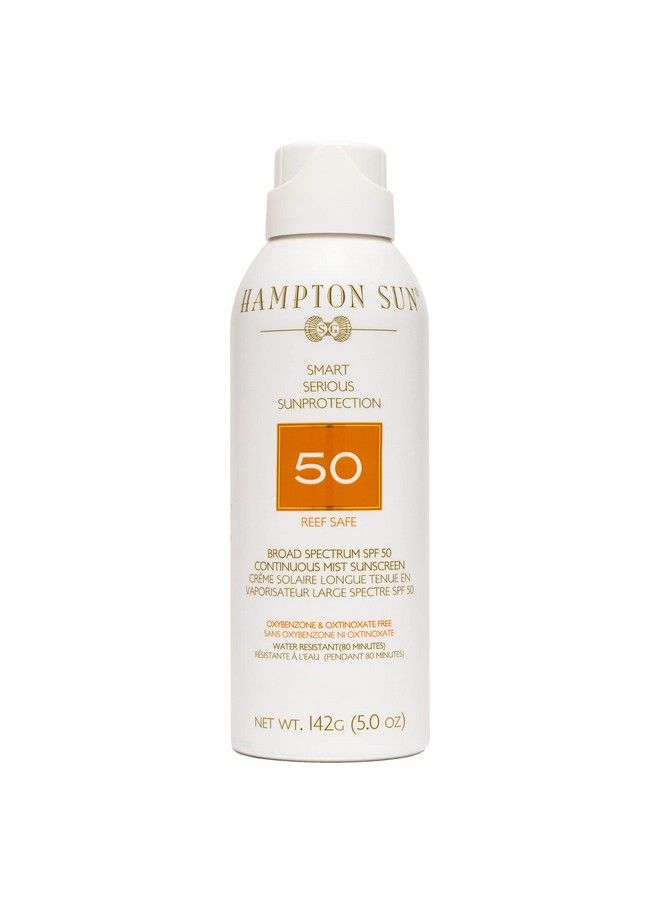 Spf 50 Continuous Mist Sunscreen 5 Oz