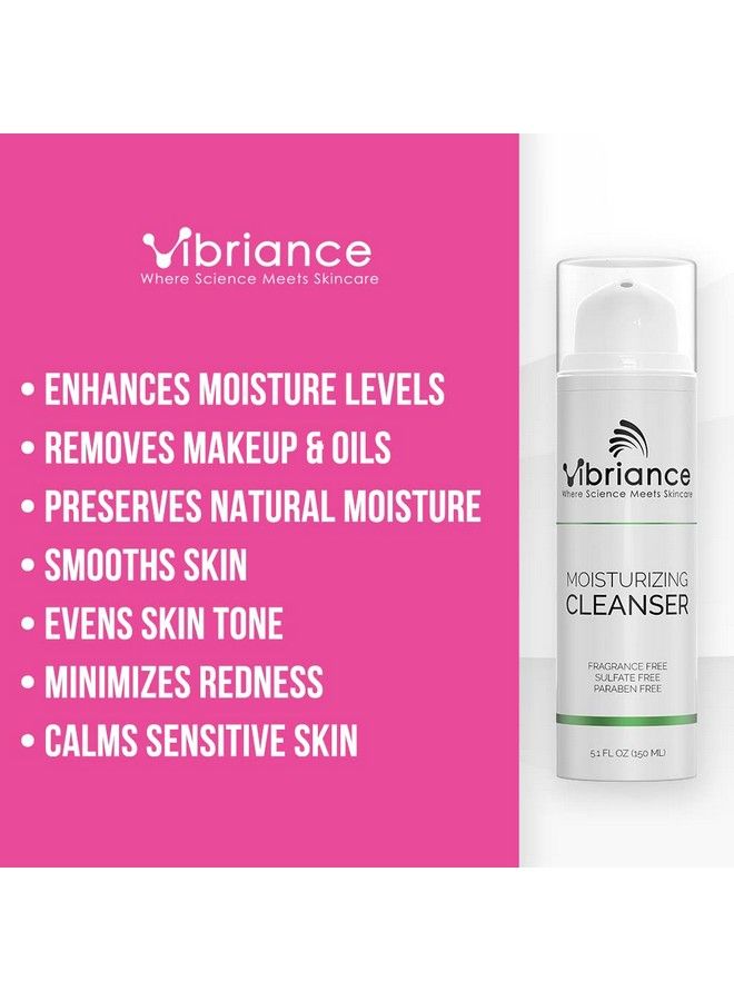 Ultragentle Face Moisturizing And Refreshing Cleanser Impurity And Makeup Remover | Sulfatefree Parabenfree | 5.1 Fl Oz (150 Ml)