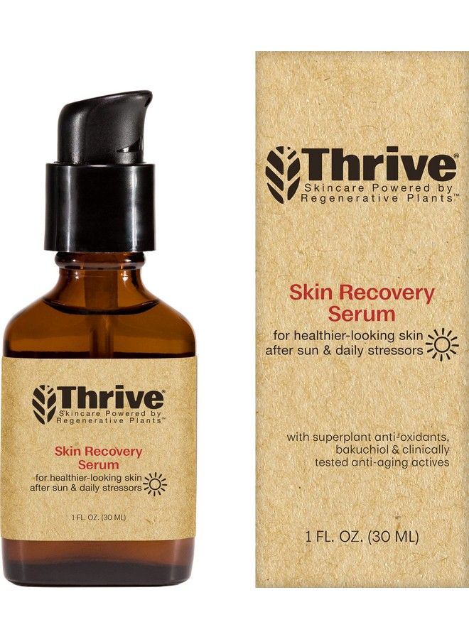 Thrive Natural Bakuchiol Serum For Face Healthier Retinol Alternative With Hyaluronic Acid Collagen Boosting Face Serum For Brighter And Firmer Skin Vegan Made In Usa