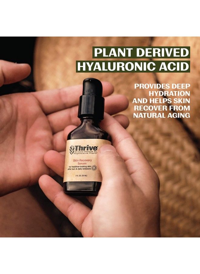 Thrive Natural Bakuchiol Serum For Face Healthier Retinol Alternative With Hyaluronic Acid Collagen Boosting Face Serum For Brighter And Firmer Skin Vegan Made In Usa