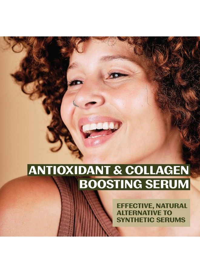 Thrive Natural Bakuchiol Serum For Face Healthier Retinol Alternative With Hyaluronic Acid Collagen Boosting Face Serum For Brighter And Firmer Skin Vegan Made In Usa