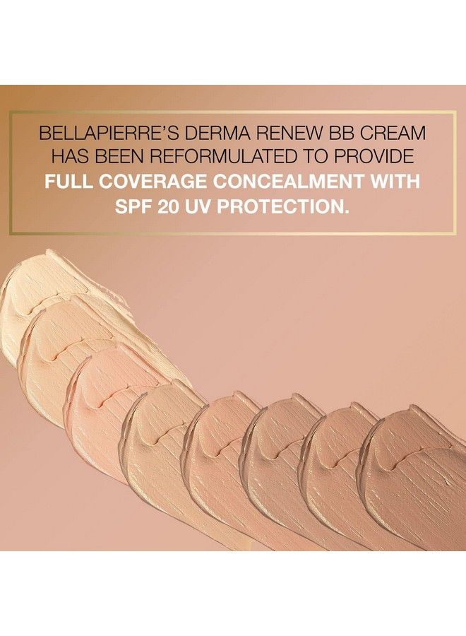 Bb Cream With Spf 20 Tinted Sunscreen Concealer Foundation & Moisturizing Face Cream | New & Improved Formula + Pump Top Applicator | Nontoxic & Paraben Free | 1.7 Oz Medium Cool