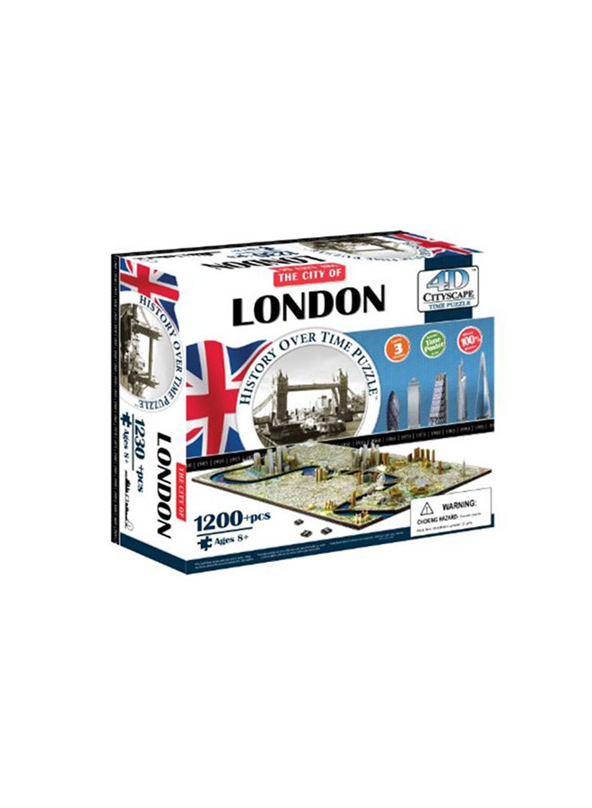 London 4D City Scape History Over Time Puzzle 5511562