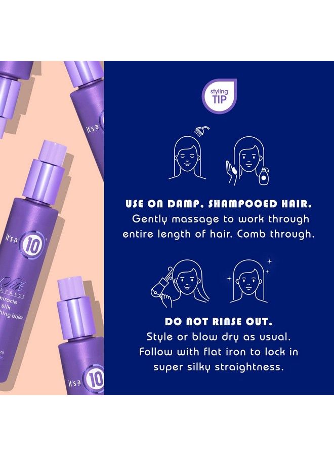 Silk Express Miracle Silk Smoothing Balm 5 Oz. 1Ct